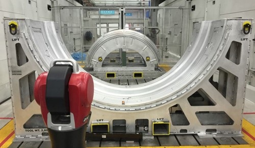 Radian激光跟蹤儀檢測(cè)飛機(jī)工裝